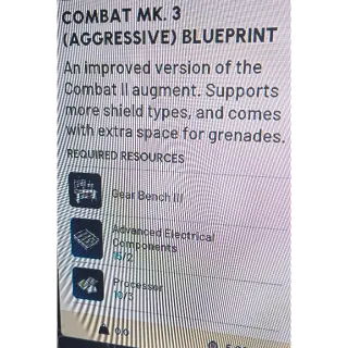 COMBAT MK.3 (AGGRESSIVE) - Blueprint 
