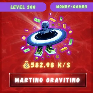 Martino Gravitino - Escape Tsunami For Brainrot