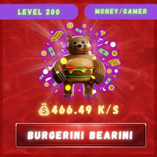 Burgerini Bearini - Escape Tsunami For Brainrot