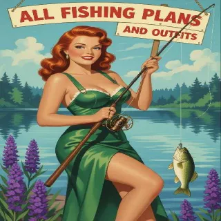 Mega Fishing Plans/outfits Bundle