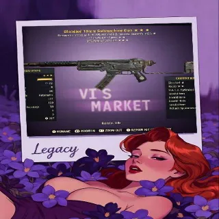 B2535 Fully Invalid Nuclear Winter 10mm Submachine Gun