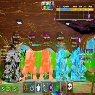 Fortnite Steal The Brainrot Gorgonzilla Bundle
