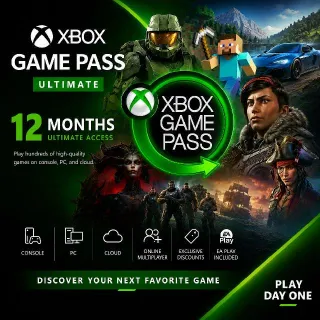Game Pass Ultimate - 12 Months (Global)