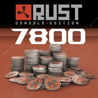 Rust - 7800 Rust Coins