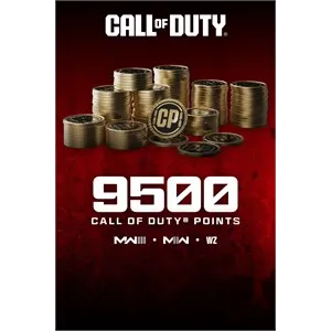 9500 CALL OF DUTY WARZONE POINTS