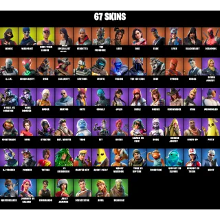 FORTNITE IKONIK | Warpaint | Rose Team Leader | Gear Specialist Maya | Vendetta | The Prisoner | Luxe | Rox | Fade - ACCOUNT