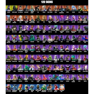 Stacked Fortnite 122 Skins: Xander | Darth Vader | The Ageless | Omegarok | Spectra Knight | Era | Mizuki... Account