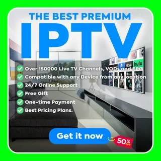 3 Days - IP TV Service - PREMIUM AND COMPATIBLE WITH ALL DEVICES AND WORKS GLOBALLY