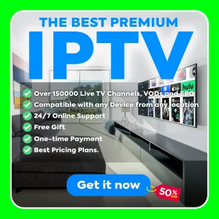 12 Months IPTV Service - PREMIUM AND COMPATIBLE WITH ALL DEVICES AND WORKS GLOBALLY ✅