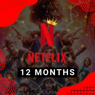 12-Month Netflix Premium 4K UHD Account – Trusted Seller