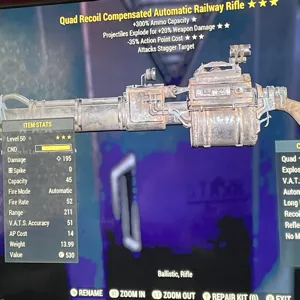Q e 35 railway rifle