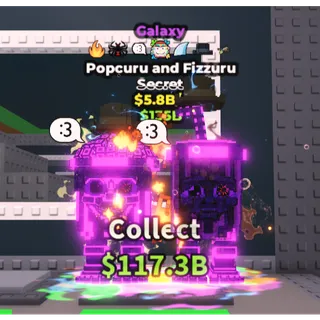 Galaxy Popcuru and Fizzuru 5.8b/s | Steal a Brainrot