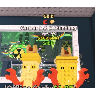 Garama and Madundung 362m/s