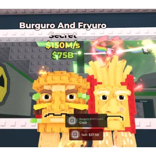 Burguro and Fryuro 150m/s