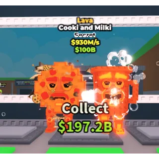 Lava Cooki and Milki 930m/s