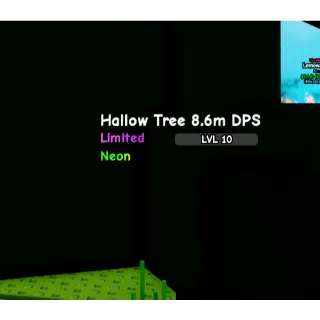 Huge Hallow Tree 8.6m DPS