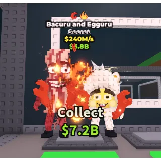 Bacuru and Egguru 240m/s