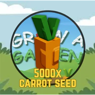 5000x Carrot Seed (INSTANT MAIL)