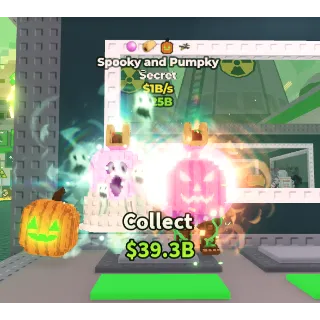 Spooky and Pumpky 1b/s