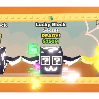 [Steal a brainrot] Lucky block secret 750M/s (1 mutation)💸Best price