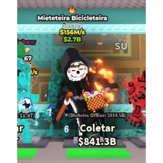 [Steal a brainrot] Mieteteira bicicleteira 156M/s (1 Traits )💸Best price