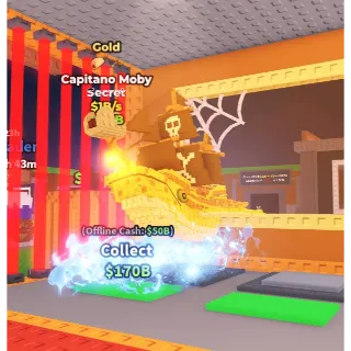 [Steal a brainrot] Capitano Moby Gold 1B/s (2 mutation)💸Best price