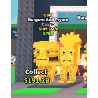 [Steal a brainrot] Burguro And Fryuro Gold 187.5M/s ⭐💸Best price