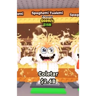  [Steal a brainrot] Spaghetti Tualetti 60M/s💸Best price
