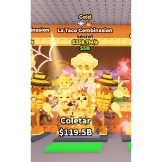 [Steal a brainrot] La taco combinasion gold 358.7M/s (2 Traits)💸Best price