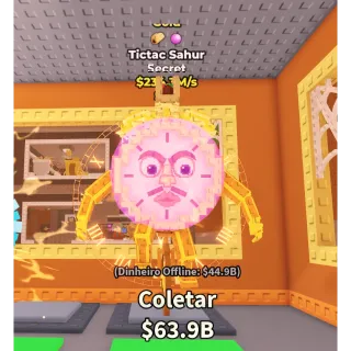 [Steal a brainrot] Tictac Sahur Gold 234.3M/s (2 mutation)💸Best price