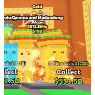 [Steal a brainrot] Garama and madundung Gold 512.5M/s (2 mutations)⭐💸Best price