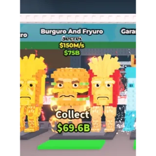 [Steal a brainrot] Burguro And Fryuro 150M/s💸Best price