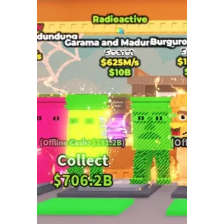 [Steal a brainrot] Garama and madundung Radioactive 625M/s (1 mutation)⭐💸Best price