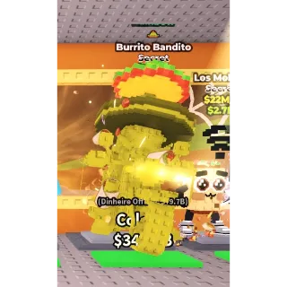 [Steal a brainrot] Burrito Bandito Rainbow 56M/s (1 Traits )💸Best price