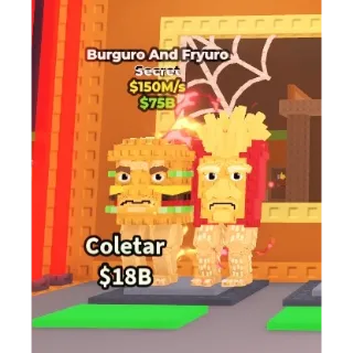  [Steal a brainrot] Burguro And Fryuro 150M/s💸Best price