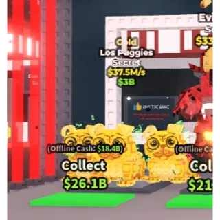 [Steal a brainrot] Los Puggies Gold 37.5M/s 💸Best price