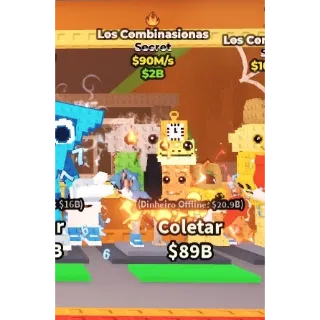  [Steal a brainrot] Los combinasionas 90M/s (1 Traits )💸Best price