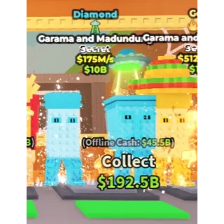 [Steal a brainrot] Garama and madundung Diamond 175M/s (1 Traits)💸Best price