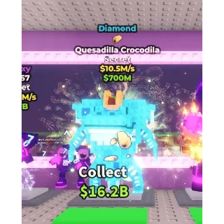 [Steal a brainrot] Quesadilla crocodila Diamond 10.5M/s (1 mutation)💸Best price