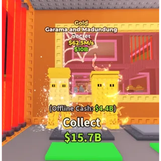  [Steal a brainrot] Garama and madundung gold 62.5M/s⭐💸Best price