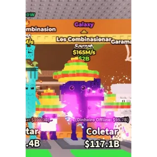  [Steal a brainrot] Los combinasionas Galaxy 165M/s (1 Traits) 💸Best price