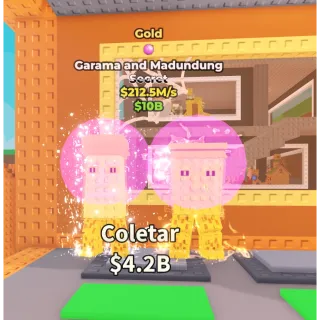 [Steal a brainrot] Garama and madundung Gold 212.5M/s⭐(1 traits)💸Best price