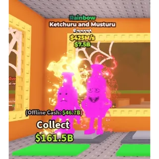 [Steal a brainrot] Ketchuru and Musturu Rainbow🌈 425M/s 💸Best price