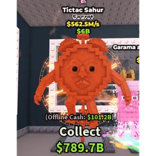 Tictac Sahur Rainbow $562.5M/S
