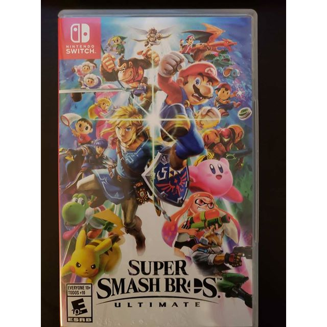 nintendo switch case super smash bros