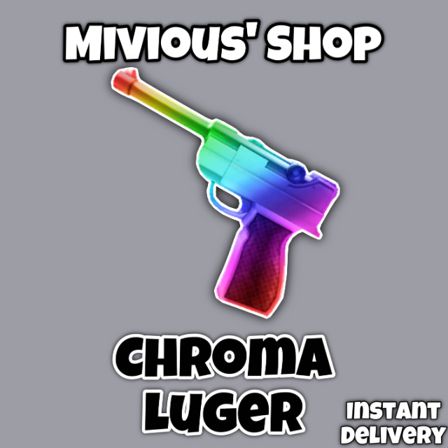 Chroma Luger | MM2 - Murder Mystery 2 Objeto del juego - Gameflip