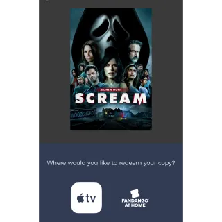 Scream (2022) Digital Code