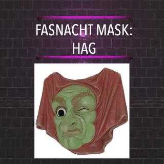 FASNACHT MASK: HAG