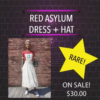 RED ASYLUM DRESS