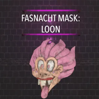 FASNACHT MASK: LOON